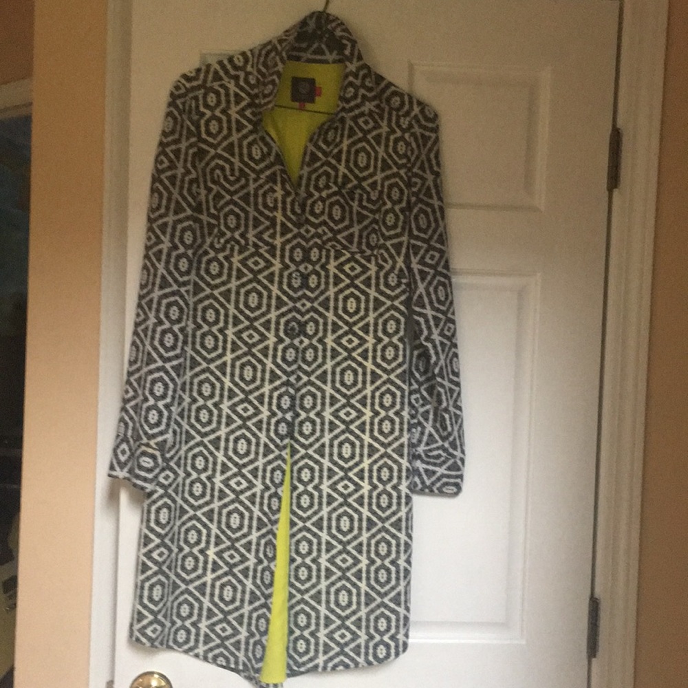 Shirt dress with black silk tie for waist